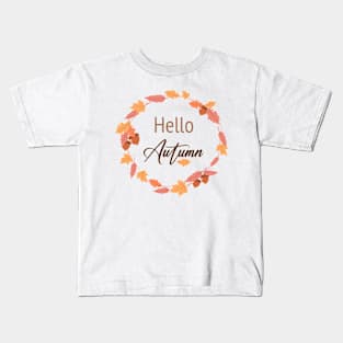 Hello Autumn Kids T-Shirt